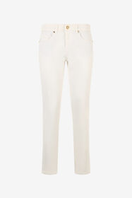 JC Pantaloni A Gamba Dritta Bianco UFJ009-UF136