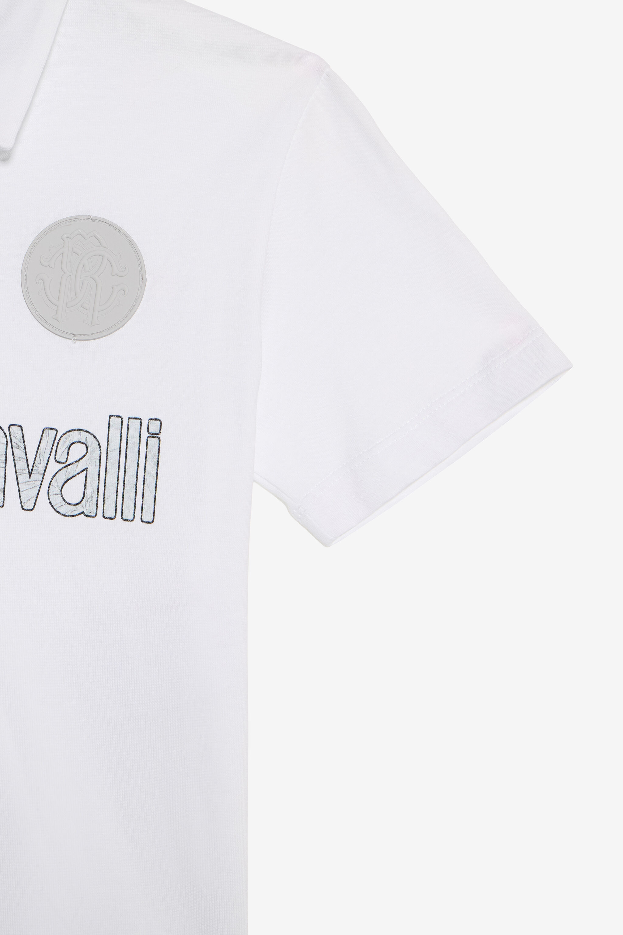 JU White Logo Polo JU White Logo Polo OPTICAL WHITE VJT64E-JD001