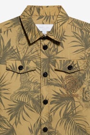 JU Jungle Print Shirt KHAKY TJT70F-7MN36
