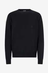 RC Pull en coton Noir UMM608-WH003