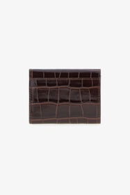 RC Portefeuille avec imprimé crocodile Marron TKA002-PZ975