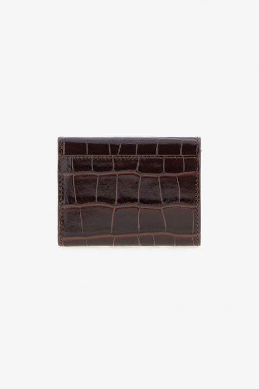 RC Portefeuille avec imprimé crocodile RC Portefeuille avec imprimé crocodile Marron TKA002-PZ975