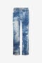 RC Jean en denim patchwork RC Jean en denim patchwork DARK BLUE WQJ200-DAR71
