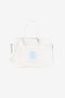 JU Monogram logo-print changing bag JU Monogram logo-print changing bag BABY BLUE/MILK WHITE PJB005-CSE21