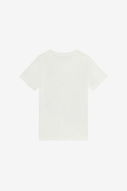 JU Printed cotton T-shirt MILKY WHITE VJT62G-JD001