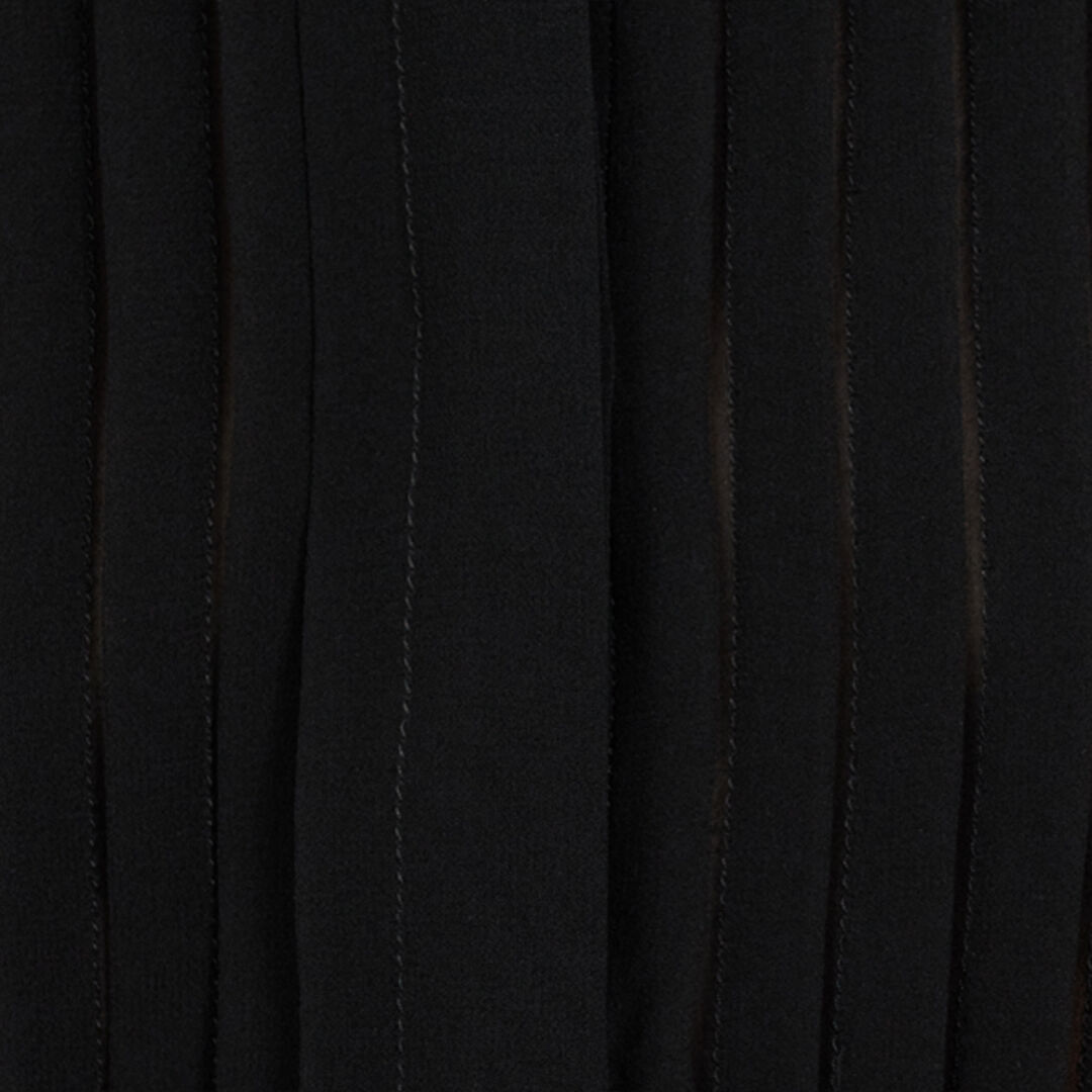 RC Camisa Negra Con Inserciones De Encaje BLACK WKR703-GG001