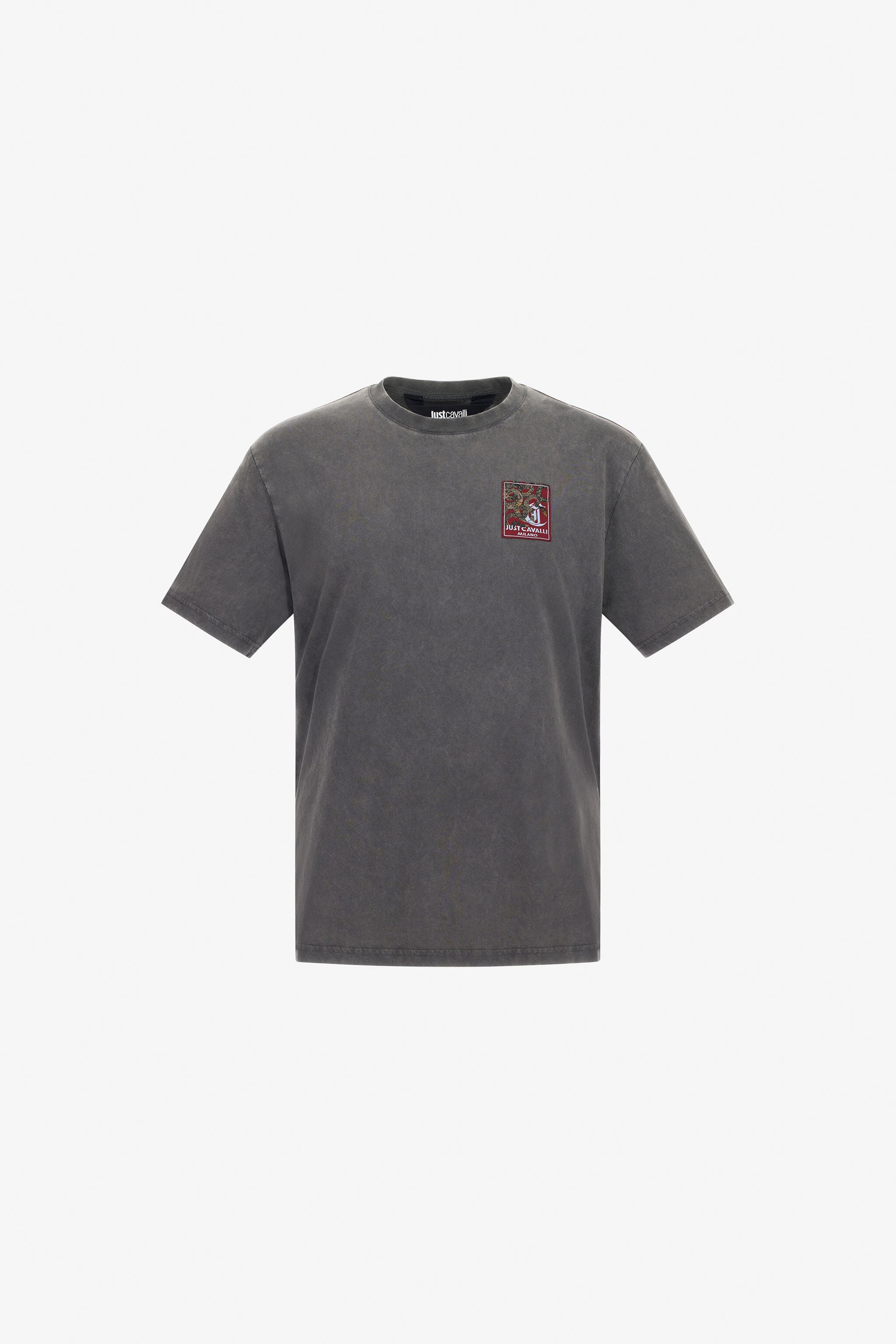 JC Just Cavalli T-shirt JC Just Cavalli T-shirt Dark gray TFT024-TF041