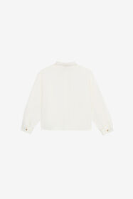 JU Chemise Avec Monogramme RC Doré Blanc UJT72B-CH004