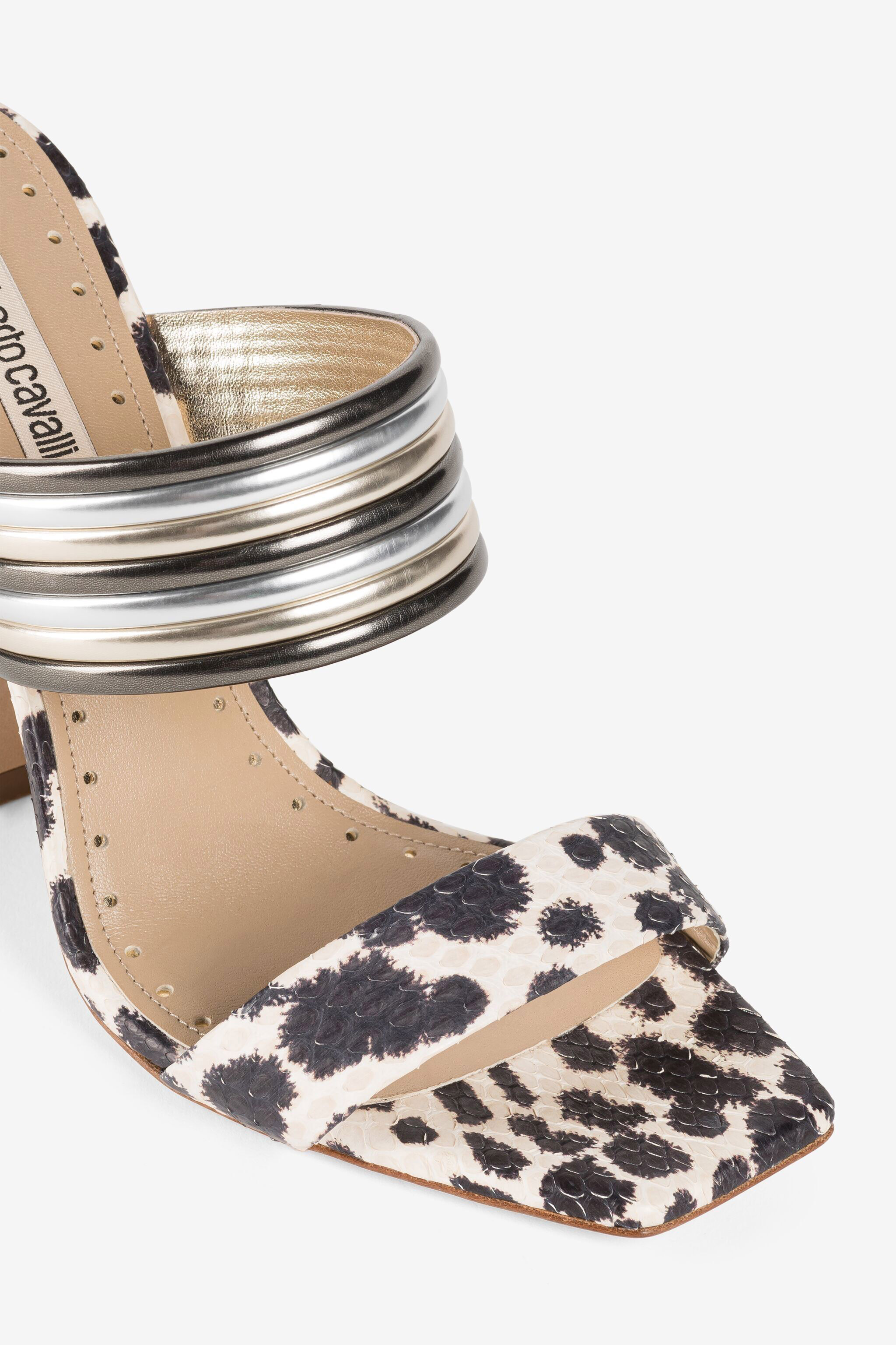 RC Sandalen mit Animal-Print RC Sandalen mit Animal-Print MURENA/LMINATO MIX QKS007-PA058