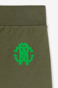 JU Sweathose mit Monogramm RC Dunkelgrün RJT233-CF050