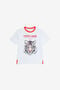 JU T-shirt en coton JU T-shirt en coton OPTICAL WHITE VJT60J-JD001