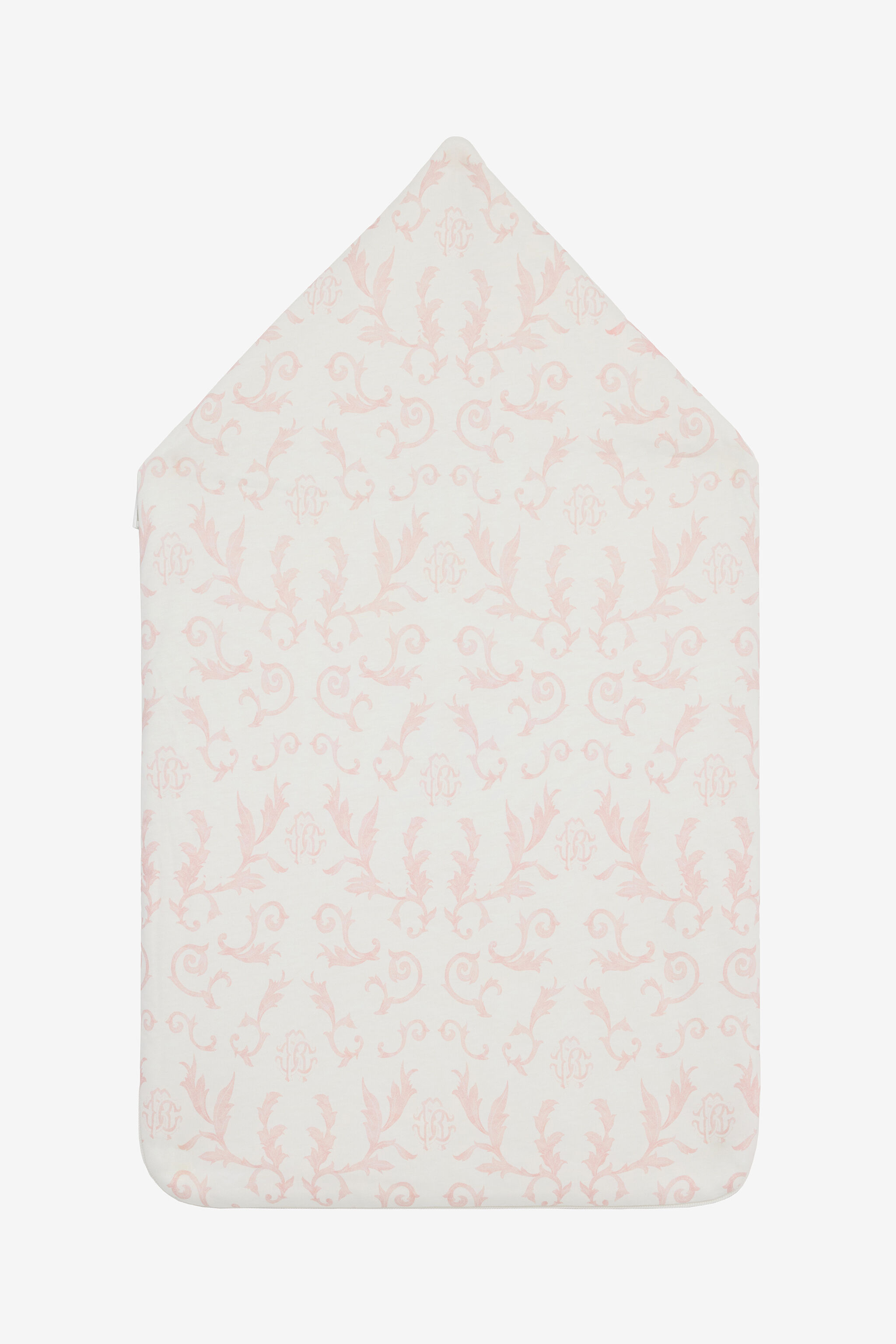 JU Sleeping Bag With Floral Print And RC Monogram JU Sleeping Bag With Floral Print And RC Monogram Pink UJT807-JFO36