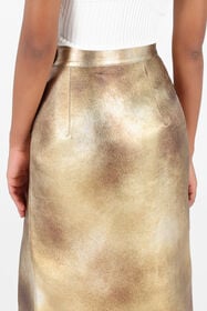 RC Gonna in Pelle Laminata Oro Oro UWP300-PN003