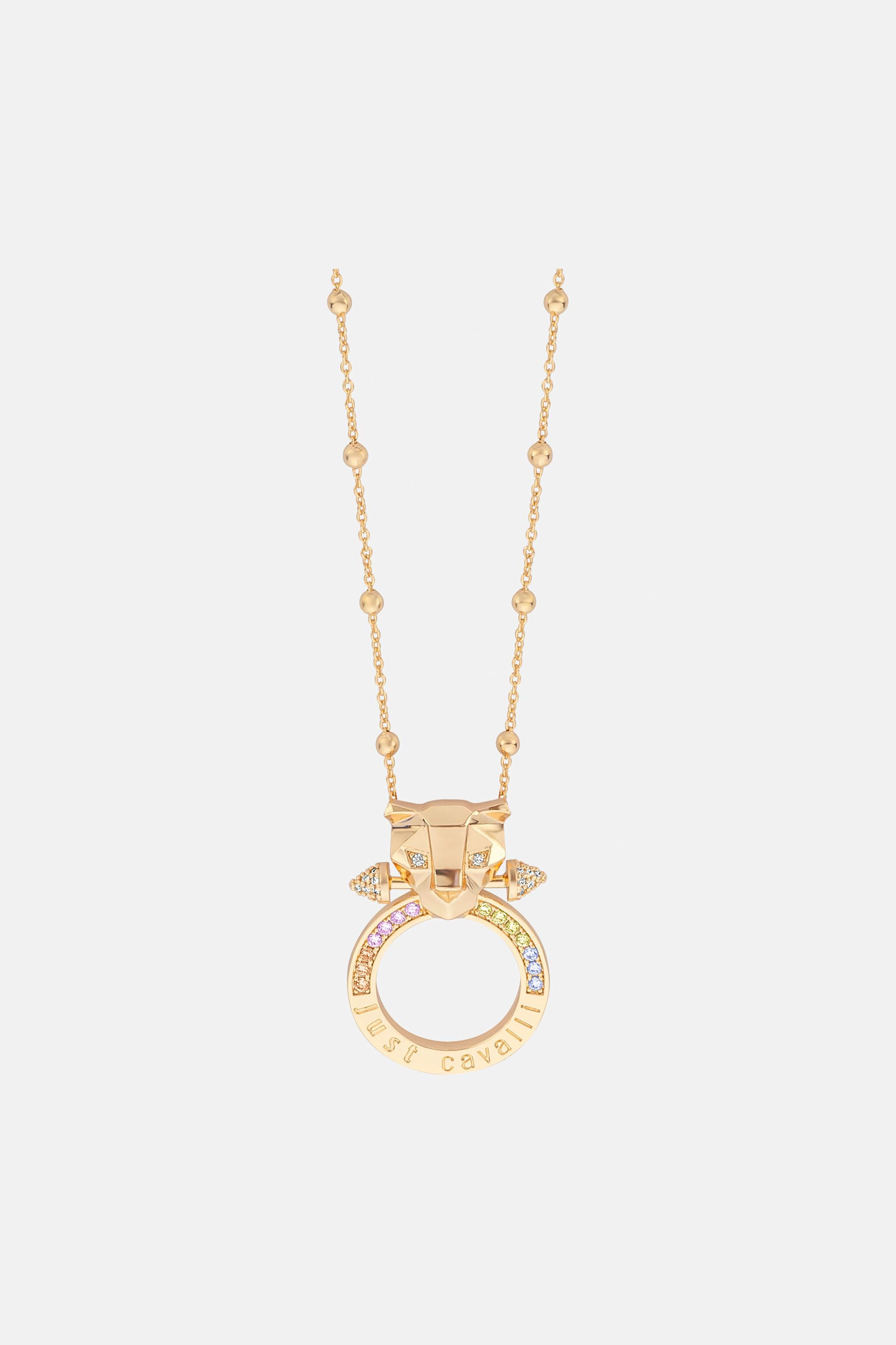JC Just Cavalli Necklace JC Just Cavalli Necklace Gold PT0069-PT129