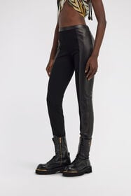RC Leather Leggings Black TKP202-PN086