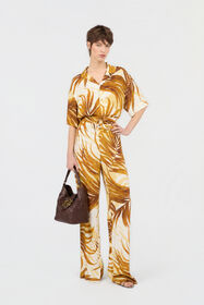 JC Pantalón con Estampado Golden Palm DAFFODIL WFT160-WF507