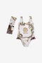 JU Bedruckter Badeanzug JU Bedruckter Badeanzug Weiß SJT845-HVI74
