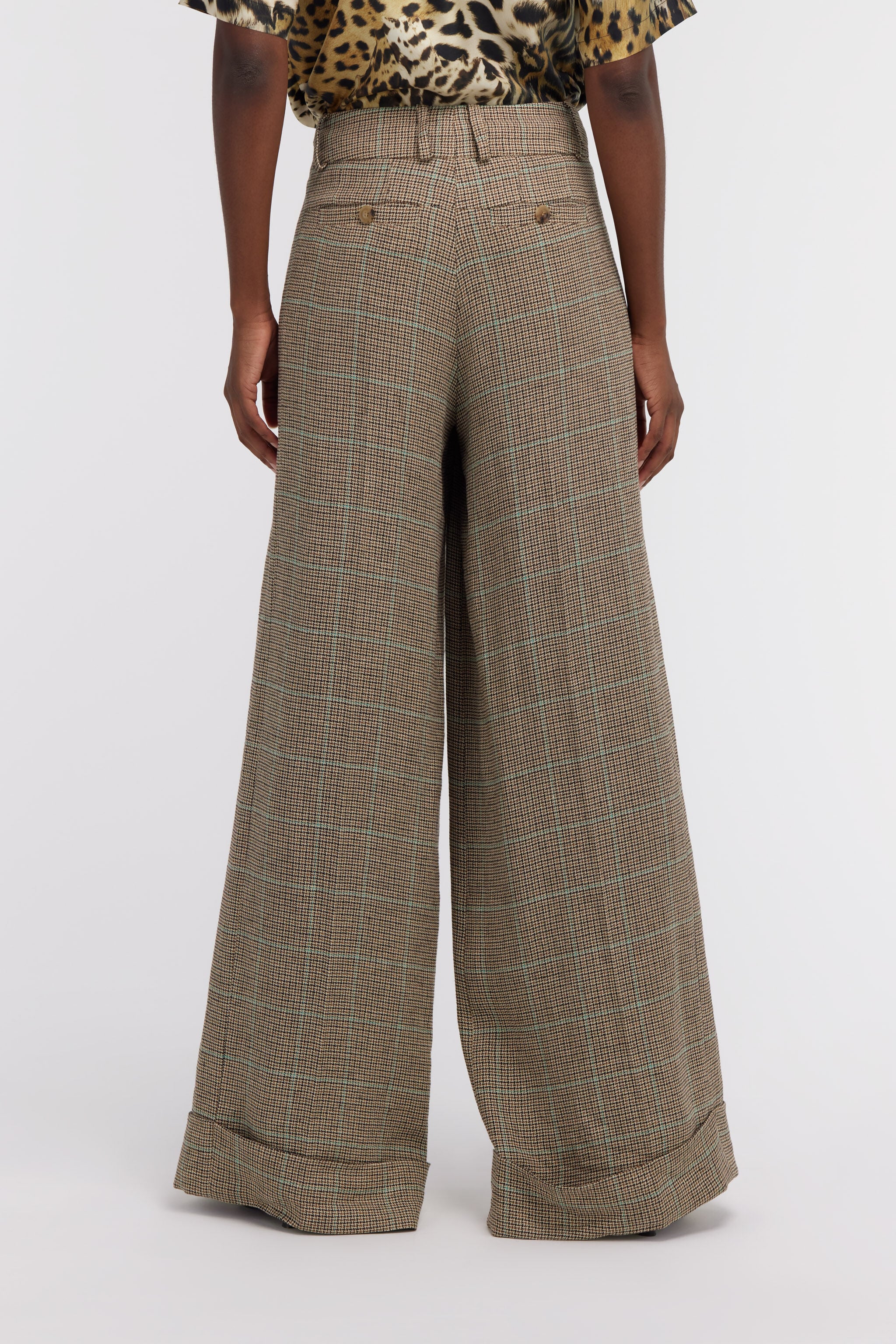RC Palazzo trousers Light Brown SKT203-GA004