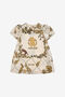 JU Printed dress JU Printed dress White SJT109-5II74