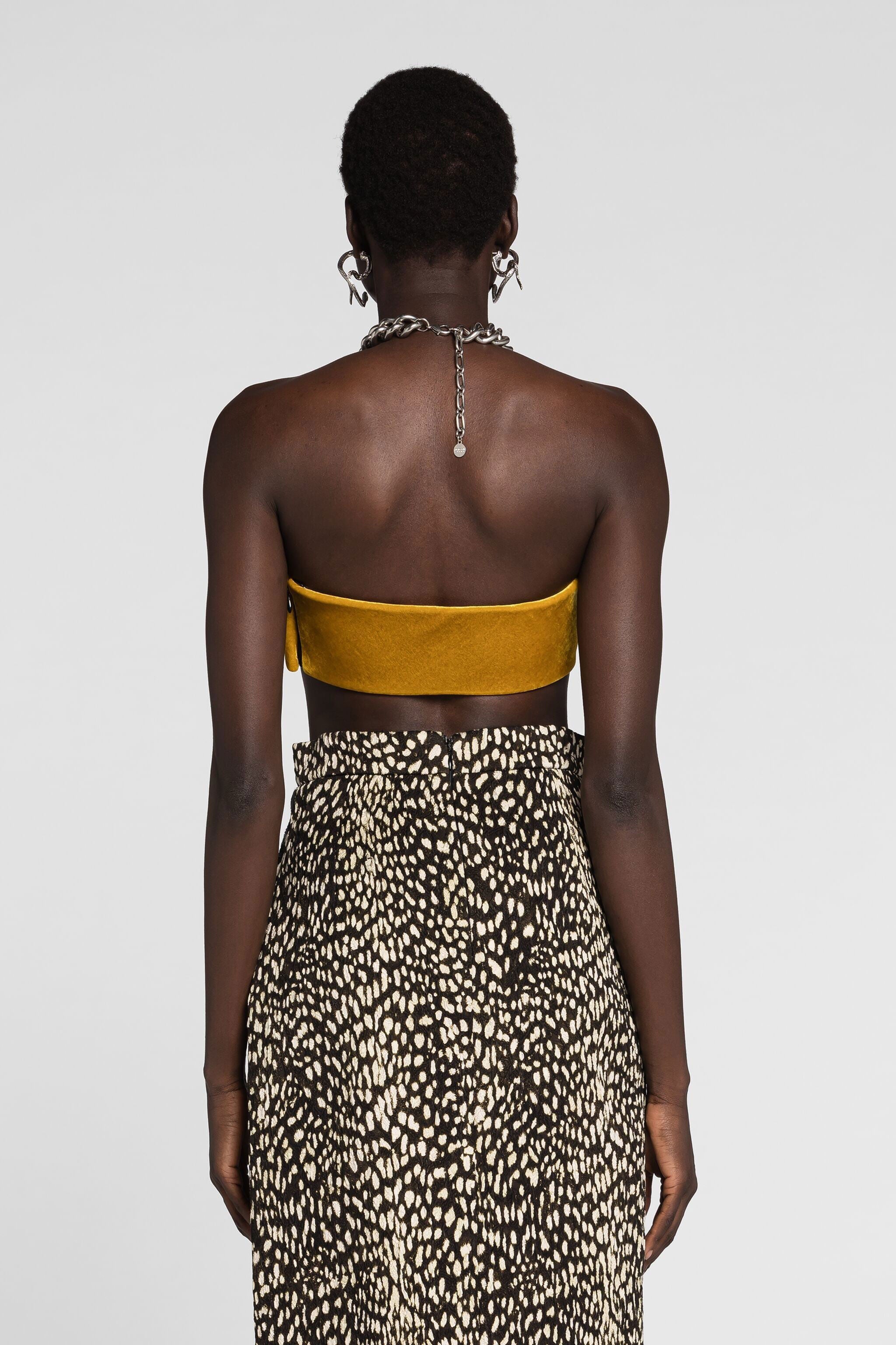 RC Crop top RC Crop top Giallo PWT605-VL067