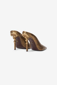 RC Mules with Gold Python Snake Motif GOLD WWS007-UC065