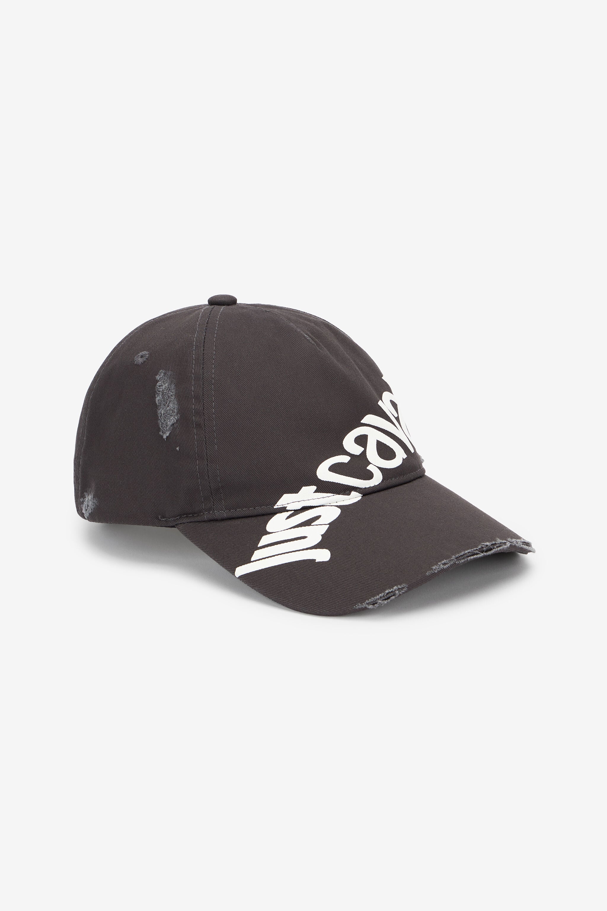 JC Grey Hat With Logo 899 BLACK+003 WHITE UFA010-UF284