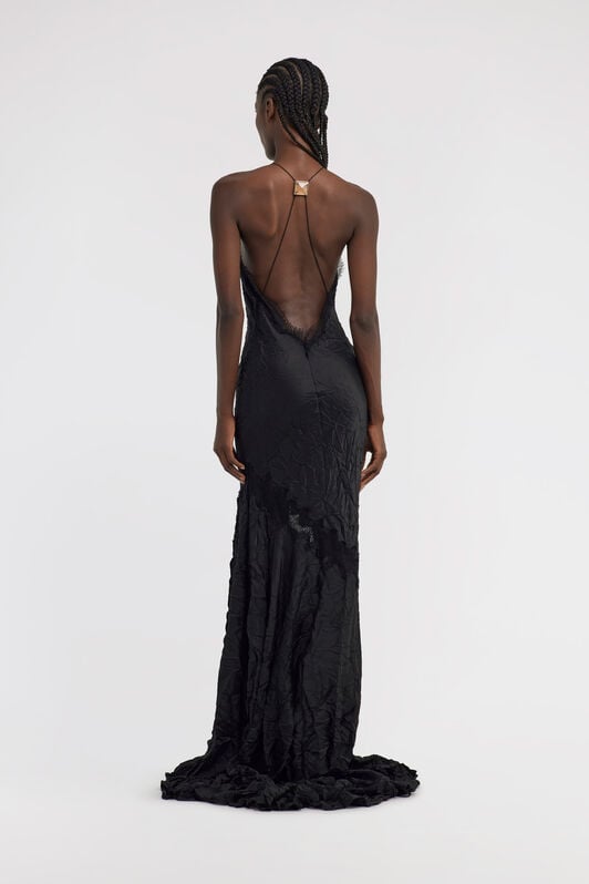 RC Robe longue froissée RC Robe longue froissée Noir TWT107-RD034