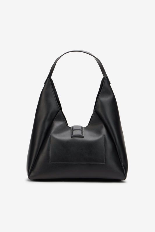 JC Black Shoulder Bag with Serpent Clasp JC Black Shoulder Bag with Serpent Clasp BLACK WFB030-WF360