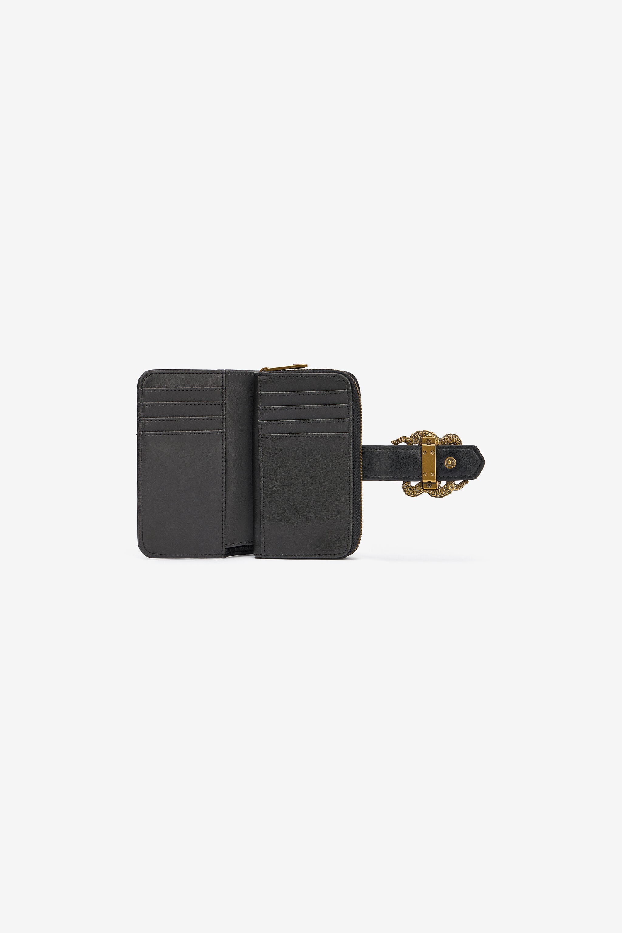 JC Wallet with Logo Tag JC Wallet with Logo Tag BLACK VFP027-VF782