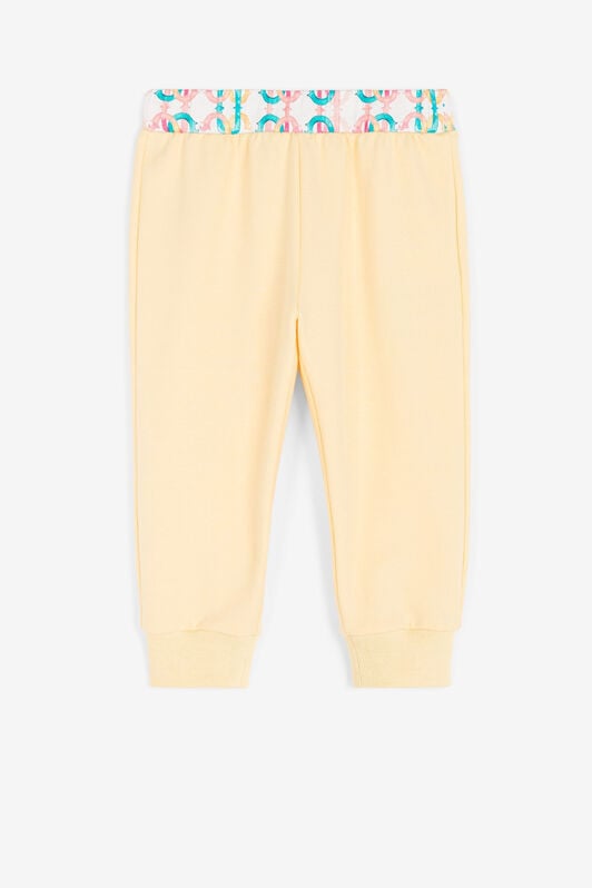 JU Pantaloni sportivi con monogramma JU Pantaloni sportivi con monogramma Giallo QJT250-CF050