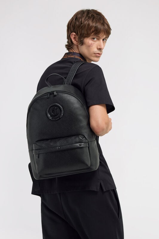 JC Just Cavalli Backpack JC Just Cavalli Backpack Black TFB023-TF293