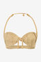 RC Top Bralette Sabbia con Dettaglio Corda Marrone chiaro UWT602-FN026