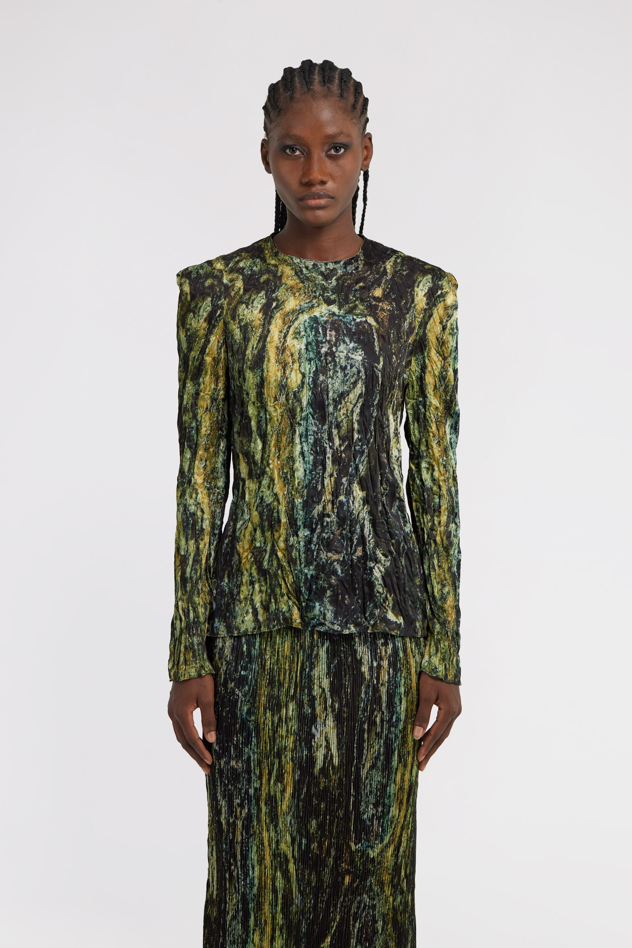 RC Top mit Marble-Print RC Top mit Marble-Print Dunkelgrün TWT600-7NN20