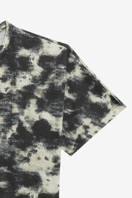 JU T-shirt en Coton Avec Imprimé Camouflage CAMOU BLACK WJT60O-JFR15