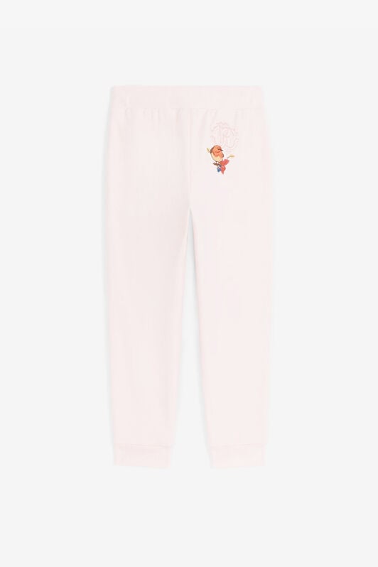 JU Bird And RC Monogram-Embroidered Sweatpants JU Bird And RC Monogram-Embroidered Sweatpants Pink RJT20X-CF050