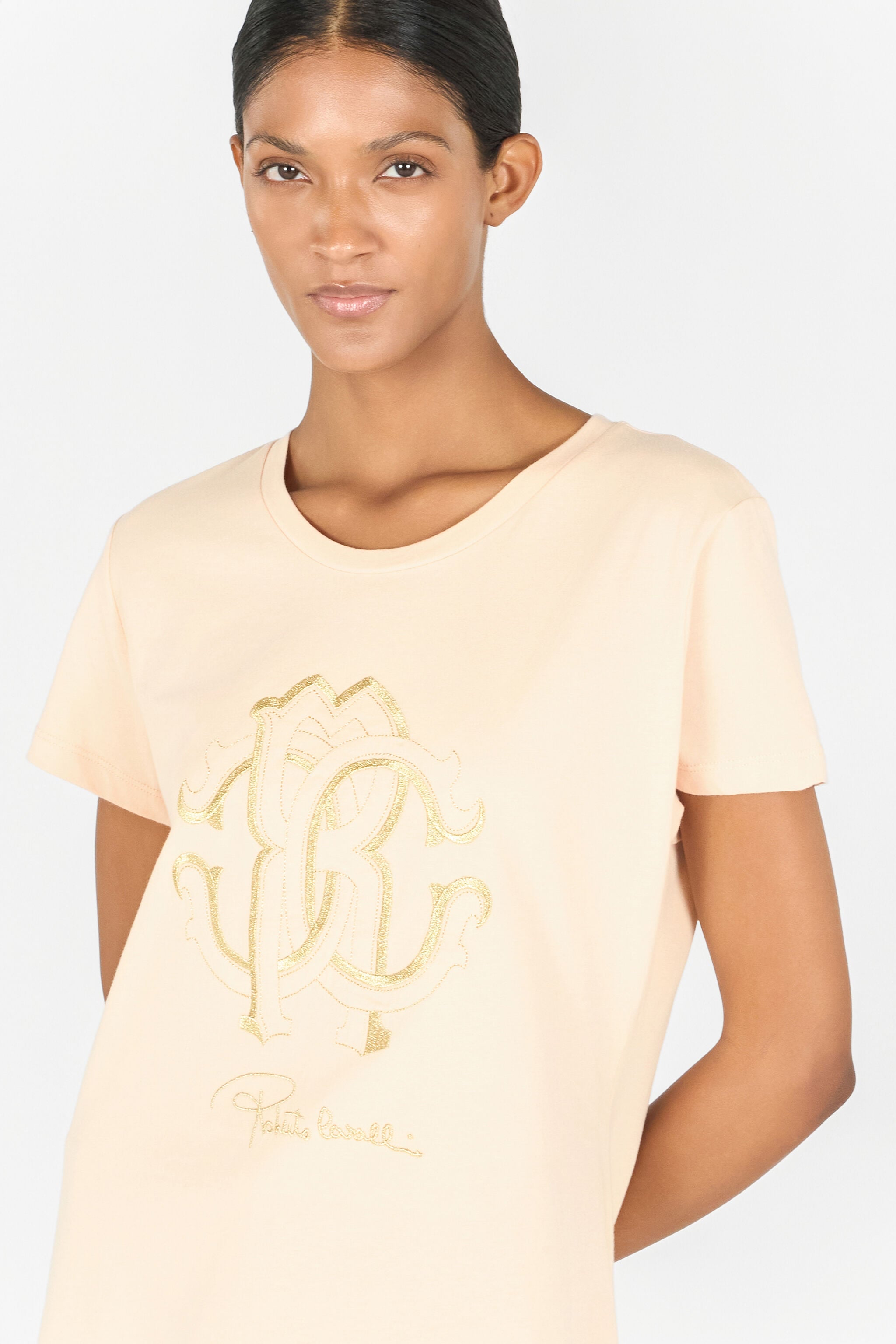 RC Monogram RC T-shirt RC Monogram RC T-shirt ROSE OOT60B-JD060