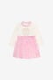 JU Robe en coton imprimé JU Robe en coton imprimé MILKY WHITE/BABYROSE VJT105-JD001