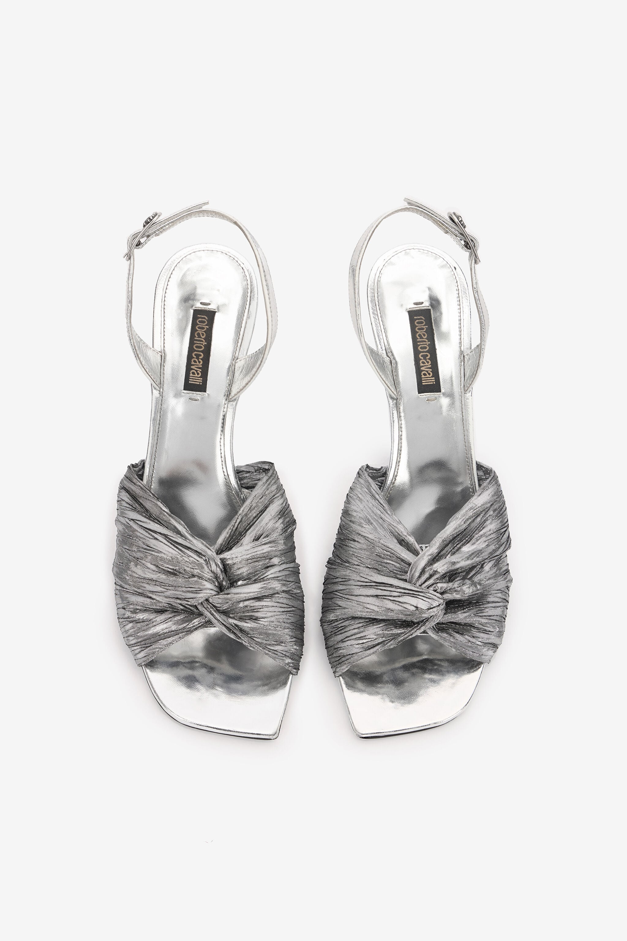RC Metallic Leather Sandals RC Metallic Leather Sandals Silver UKS006-PZF01