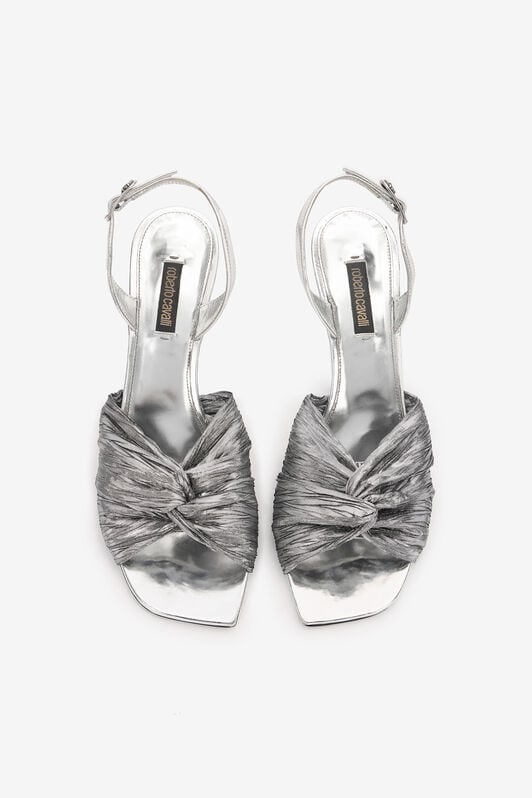 RC Metallic Leather Sandals RC Metallic Leather Sandals Silver UKS006-PZF01