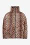 RC Reversible Marble Print Down Jacket BLUE ROT80B-FY035