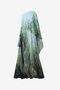 RC Extra-Long Silk Dress With Nature Print RC Extra-Long Silk Dress With Nature Print OTTANIO VWT136-XTQ70