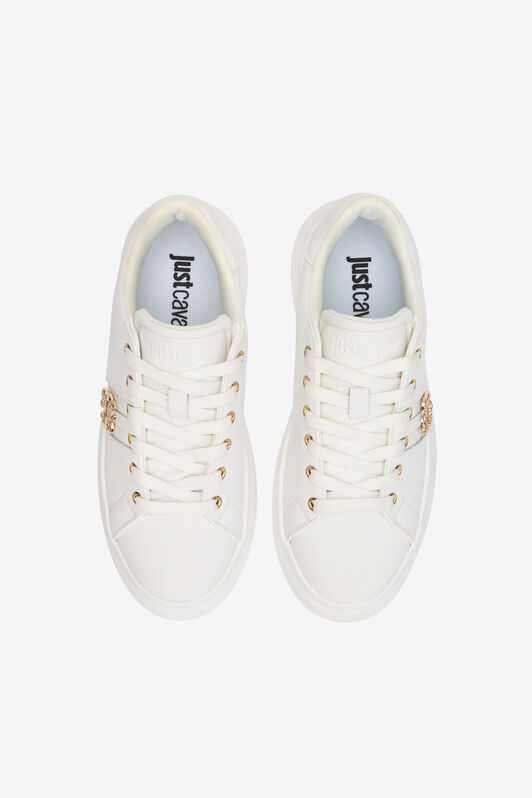 JC Baskets avec détail doré JC Baskets avec détail doré WHITE XFS001-XF397