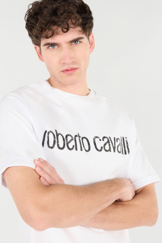 RC T-Shirt Mit Logo Im Used-Look Weiß POT62A-JD060
