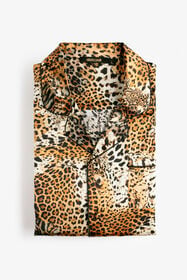 HO Pyjama en soie pour homme avec imprimé Jaguar Skin JAGUAR SKIN VALH08-IH017