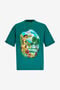 RC T-Shirt mit Hawaii-Print RC T-Shirt mit Hawaii-Print Hellblau SRT62B-JD060