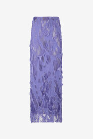 RC Falda de encaje con efecto desgastado LILAC XWT314-GG010