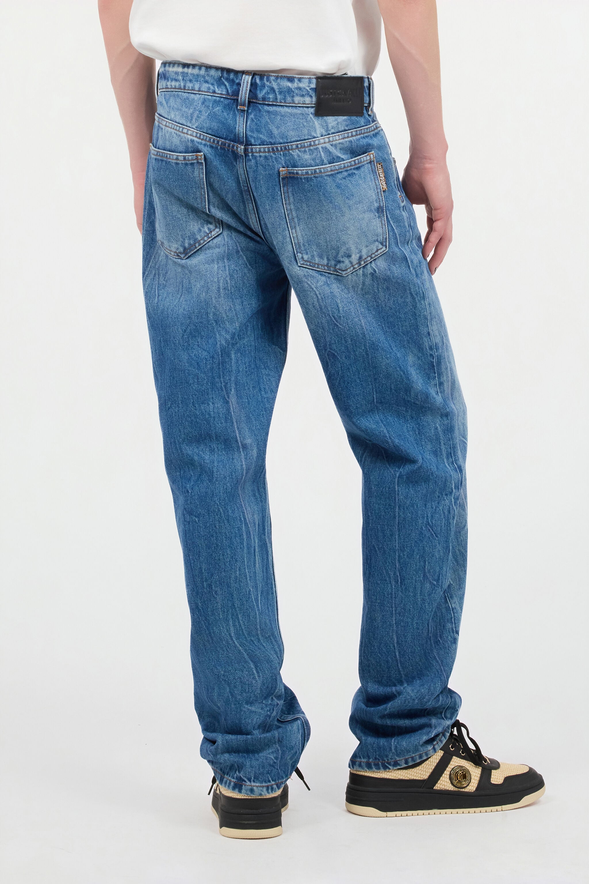 JC Five-Pocket Vintage-Effect Jeans JC Five-Pocket Vintage-Effect Jeans Light blue UFJ002-UF022