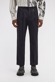 RC Pantaloni con Dettaglio Fang Nero TRT241-FN061