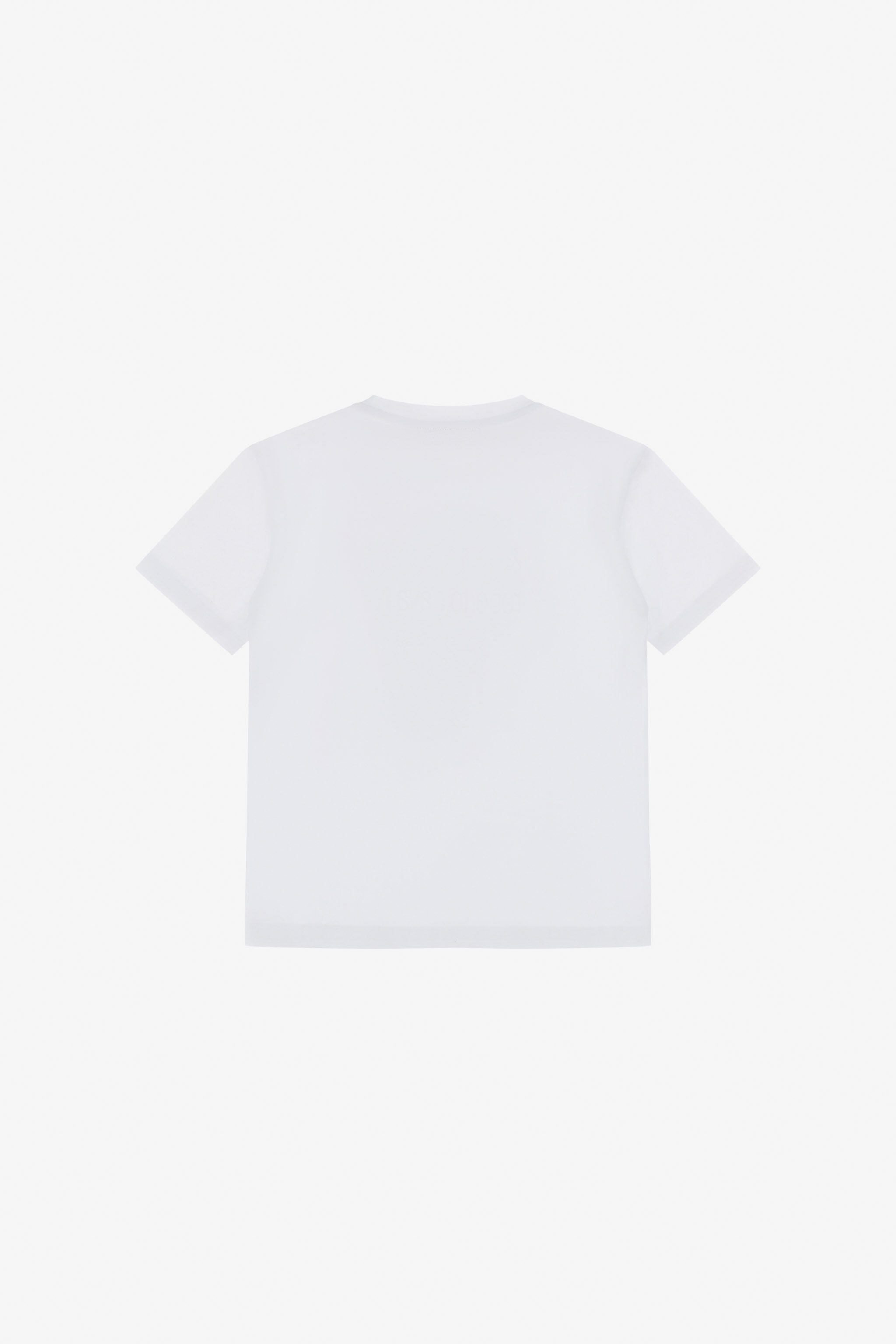 JU T-Shirt Mit Logo Und Verzierung JU T-Shirt Mit Logo Und Verzierung Weiß TJT60T-JD001