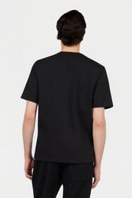 RC Black T-Shirt With Snake Floral Print BLACK XNT61A-JD060